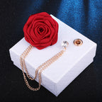 Men's Wedding Ceremony Groom Brooch