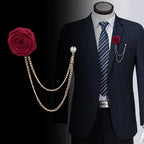 Men's Wedding Ceremony Groom Brooch