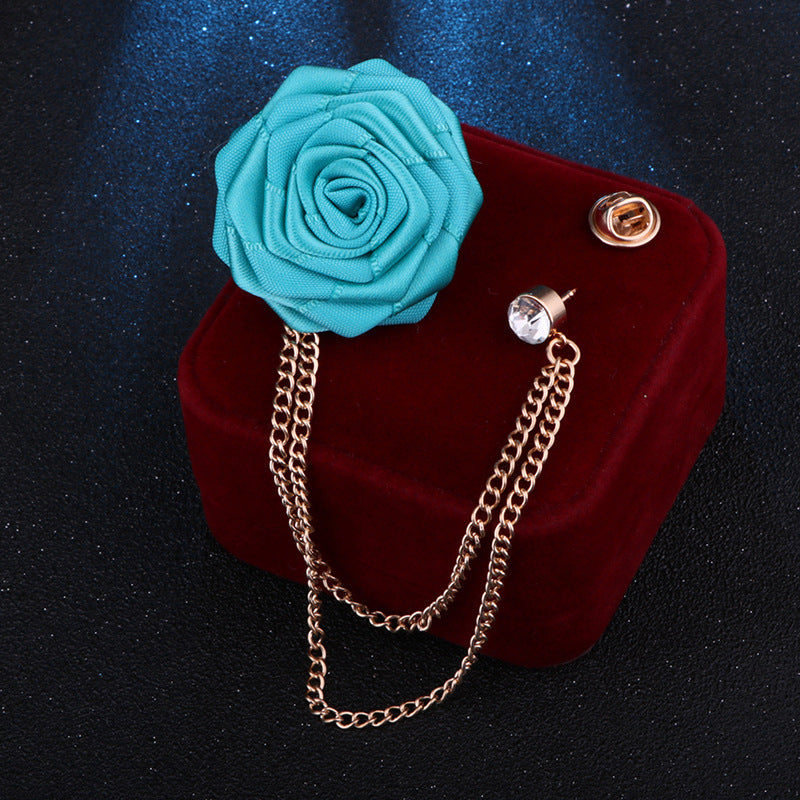 Men's Wedding Ceremony Groom Brooch