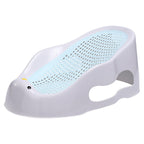 Baby Bath Support Portable Soft Non-Slip Lounger for 0-6 Months Infant blue