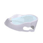 Baby Bath Support Portable Soft Non-Slip Lounger for 0-6 Months Infant blue