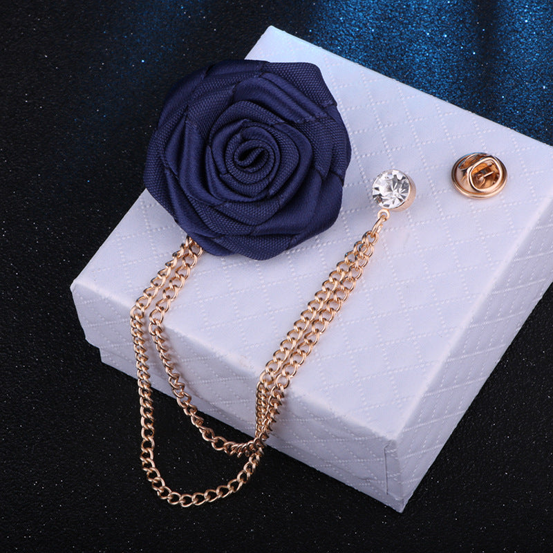 Men's Wedding Ceremony Groom Brooch