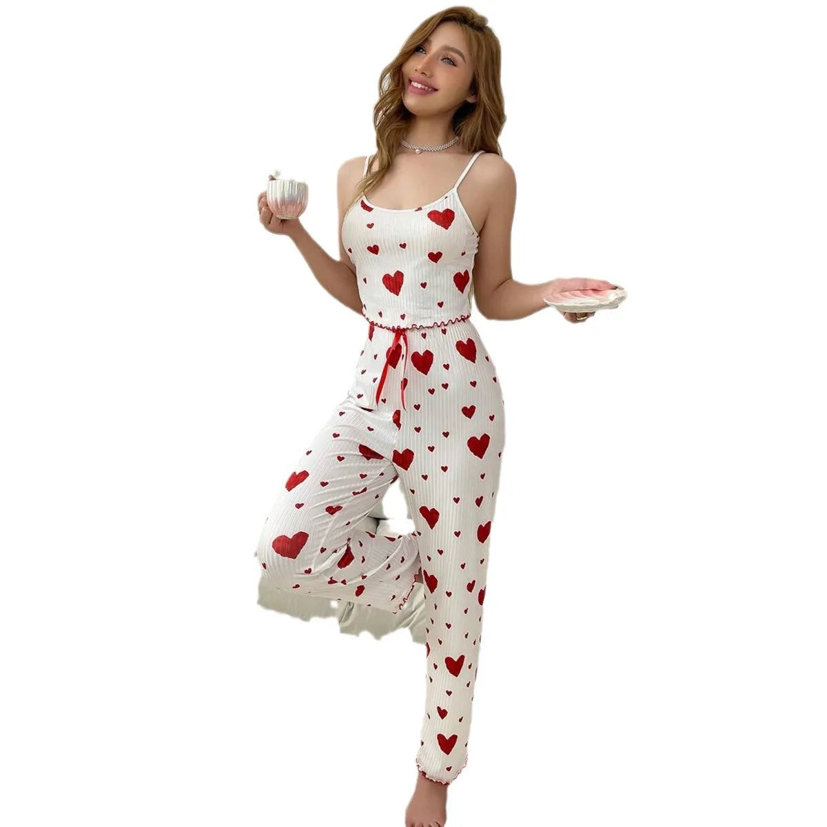 Women pajamas plus size pajamas set 2 piece short