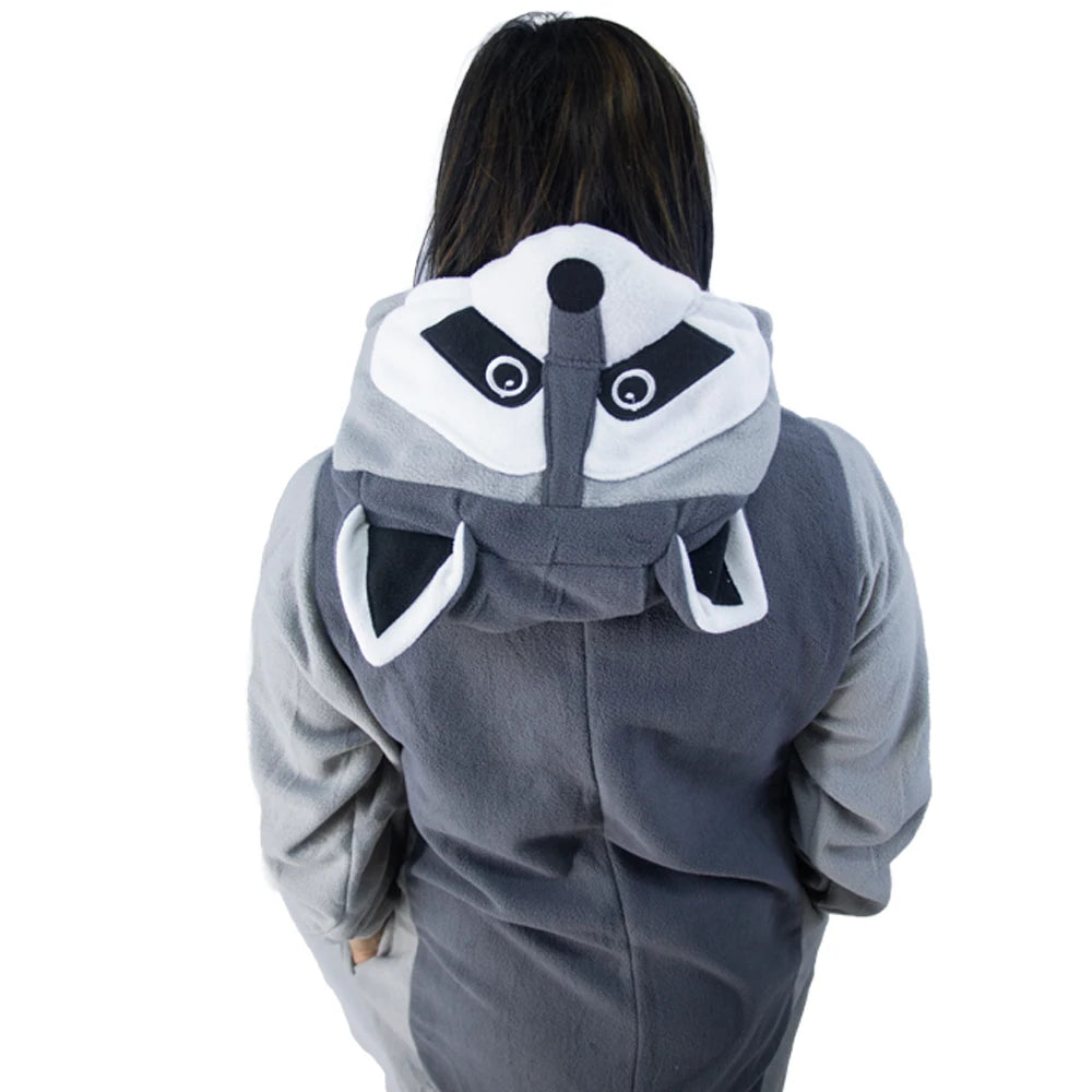 Gray Raccoon Kigurumi