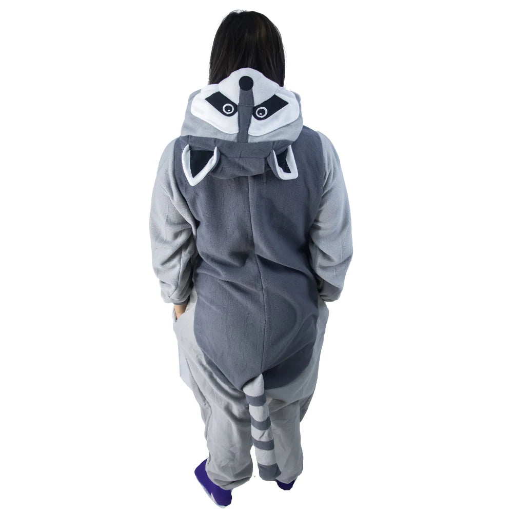 Gray Raccoon Kigurumi