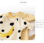 MILANCEL Baby Rompers Baby Girls Clothes Banana Baby Jumpsuit  Infant Girl Clothing
