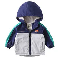Baby Girls Hooded Down Jackets For Kids Coats Autumn Boys Cartoon Warm Jacket Coat Jacket Toddler Girl Zipper Jacket Outerwear