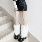 Leopard Print Leg Warmers