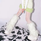 Leopard Print Leg Warmers