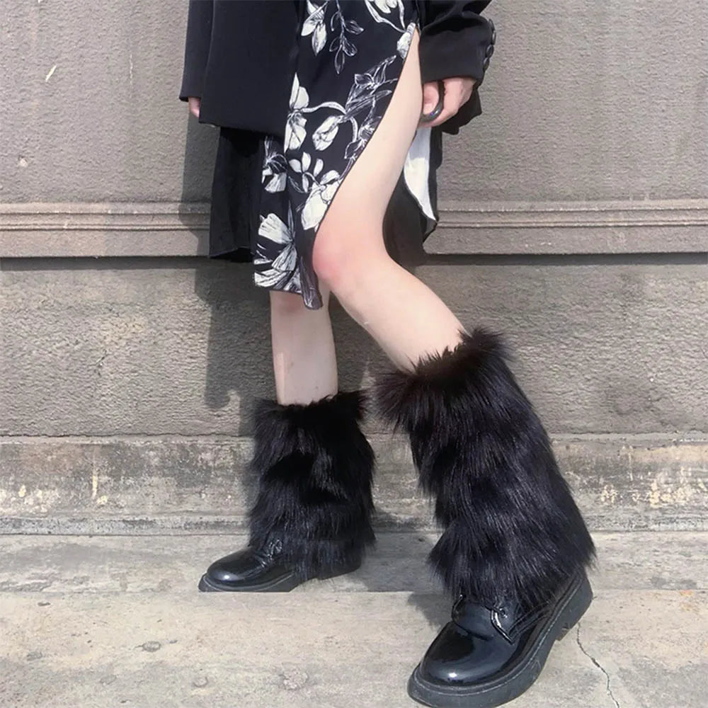 Leopard Print Leg Warmers