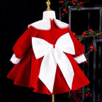 Baby First Birthday Dress Newborn Infant Girls Baptism Christmas Party Dresses Children Lolita Ball Gown Kids Boutique Clothing