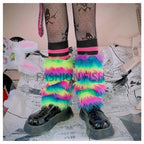 Leopard Print Leg Warmers