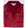 Men's 100% Real Silk Pajamas Set for Men Sleepwear