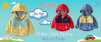 Baby Girls Hooded Down Jackets For Kids Coats Autumn Boys Cartoon Warm Jacket Coat Jacket Toddler Girl Zipper Jacket Outerwear