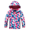 Girl Polar Fleece Waterproof Jacket Spring Autumn Children Coats Sport Casual Kids Jackets Double-deck Windproof Jackets
