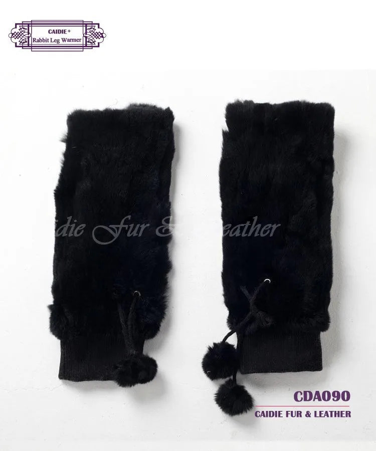 Warm Spring Women Fur Leg warmer With Rabbit Fur Leg warmer Girls Over Knee For Atumn and Winter 2018 Fashion polainas mulher