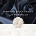 Men's 100% Real Silk Pajamas Set for Men Sleepwear