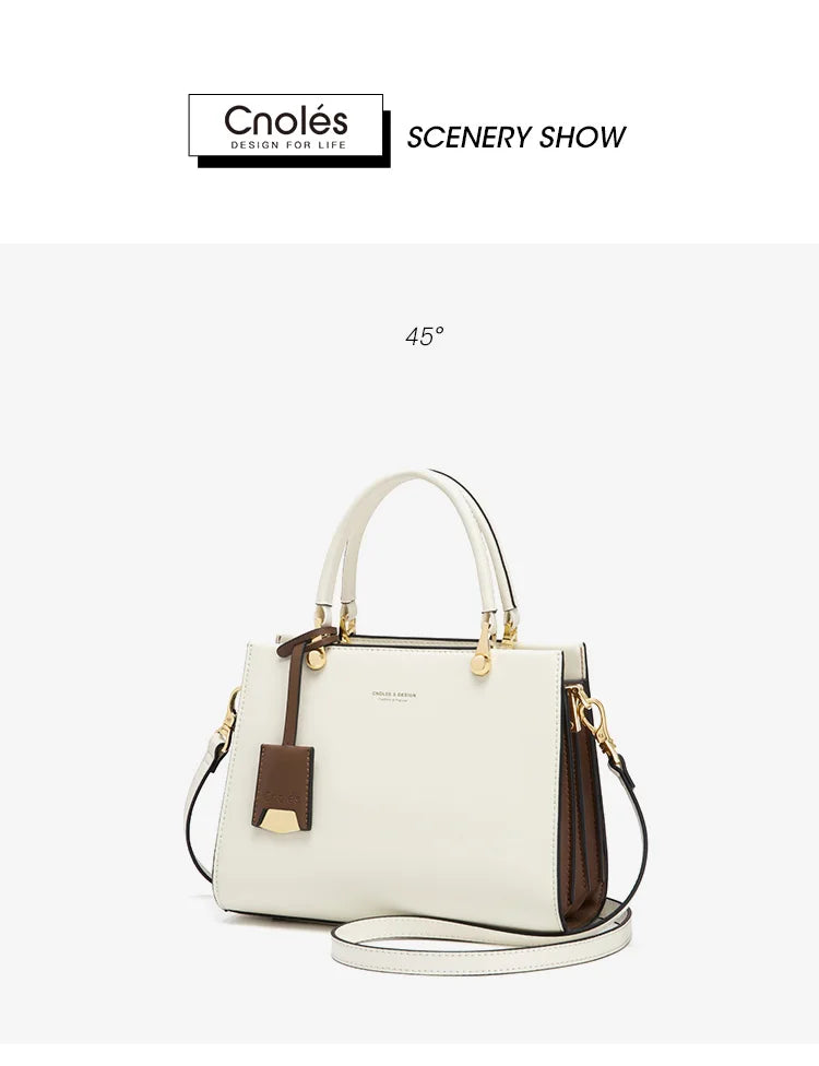Women's Handbags Shoulder Bags For Female Luxury Designer Top-Handle Tote Bag Purse