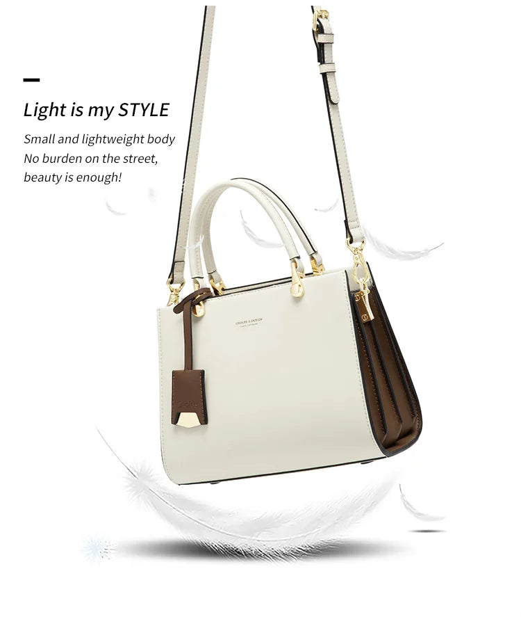 Women's Handbags Shoulder Bags For Female Luxury Designer Top-Handle Tote Bag Purse