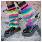 Leopard Print Leg Warmers