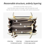 Women's Handbags Shoulder Bags For Female Luxury Designer Top-Handle Tote Bag Purse