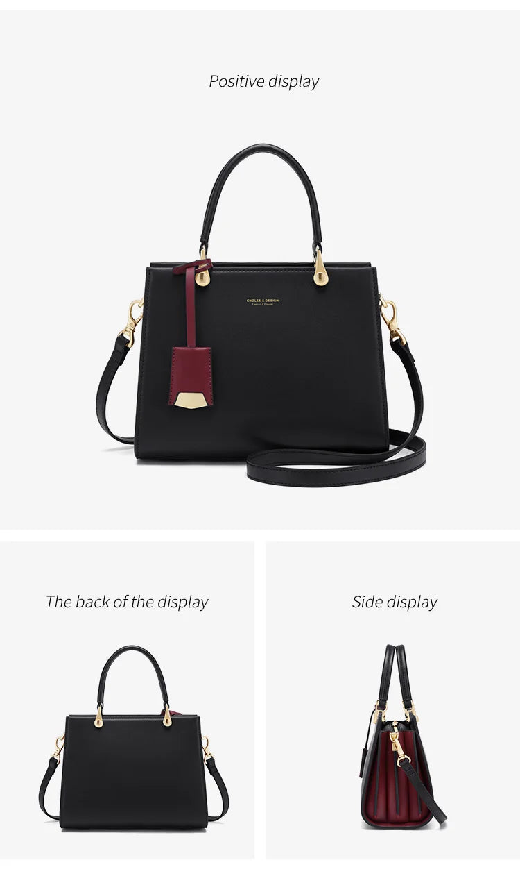 Women's Handbags Shoulder Bags For Female Luxury Designer Top-Handle Tote Bag Purse