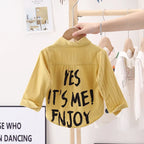 Boys Shirts Plaid Long Sleeve Shirt Boy Tops Clothes Tees 1 2 3 4 Years