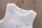 Girls Clothing Sets Winter Kids Girl Sweet Faux Fur Coat and Dress 2pcs Clothes Suit Children Girl Princess Warm Clothes 3 5 8