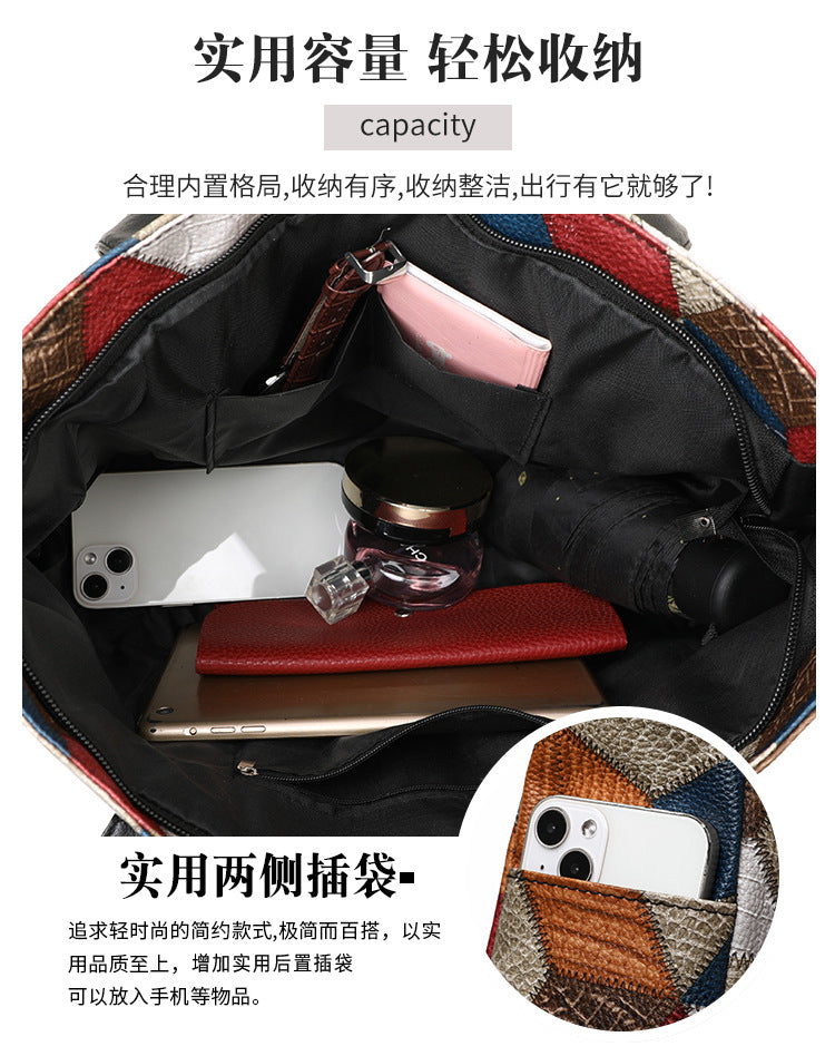 Women's Hand Bag Large Capacity Handbag Inclined Shoulder Bag