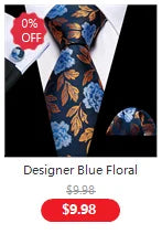 Male Luxury Neck Tie For Men Business Red Striped Silk Tie Hanky Cufflinks Set Barry.Wang Fashion Neckwear Wedding Party Casual