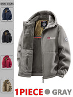 Men's Autumn and Winter Outdoor Hooded Jacket