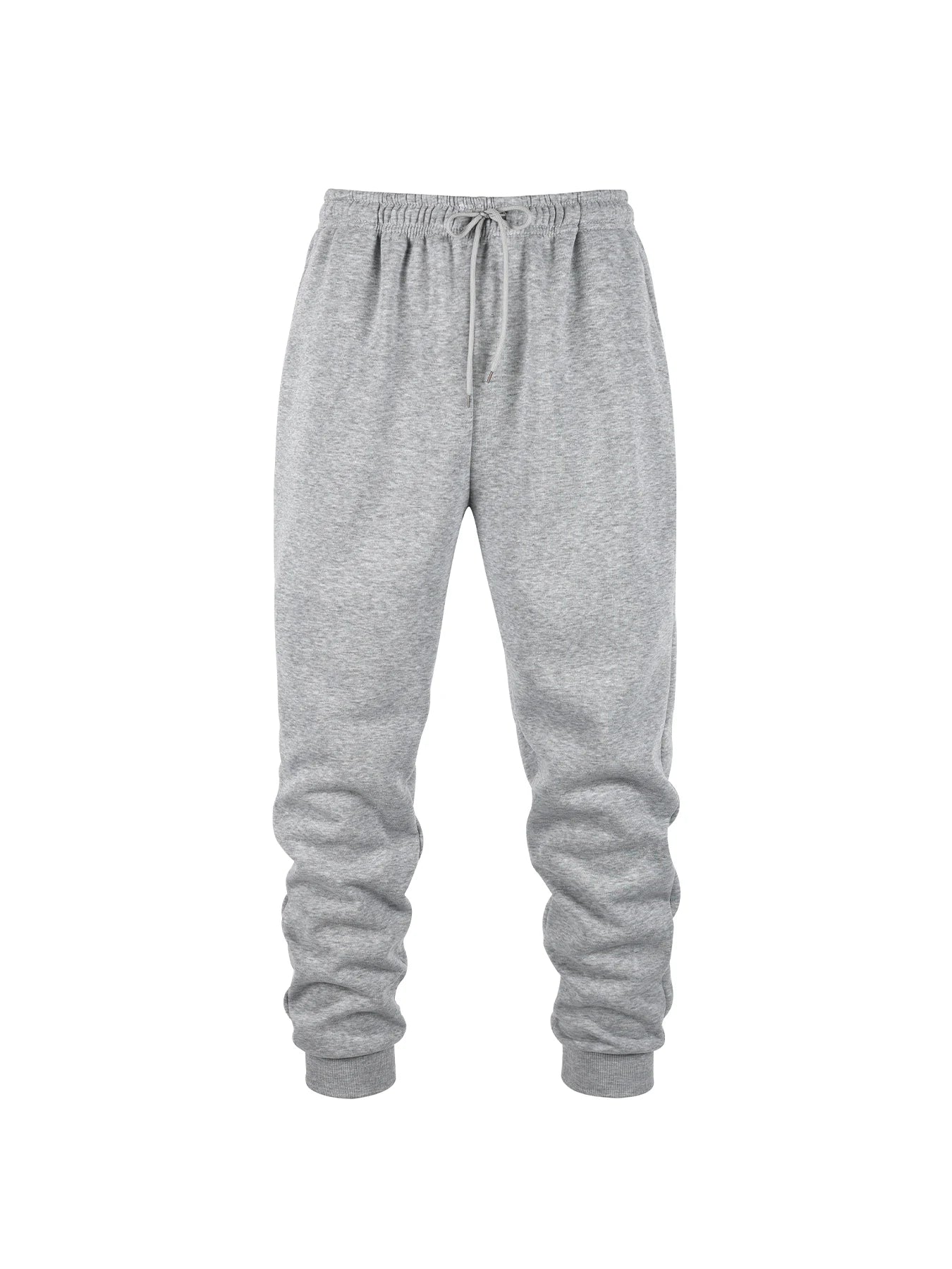Men's Casual Pants Autumn Winter Fleece Sweatpants Men Running Jogger Sports