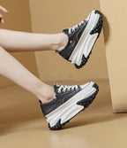 Women's Shoes High on Platform Retro Ladies Footwear Y2k Fashion Casual Light Cheap Offer Daily Routine 39 Vulcanized Shoe Deals