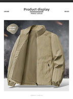 Men's jacket  spring and autumn thin casual sports jacket