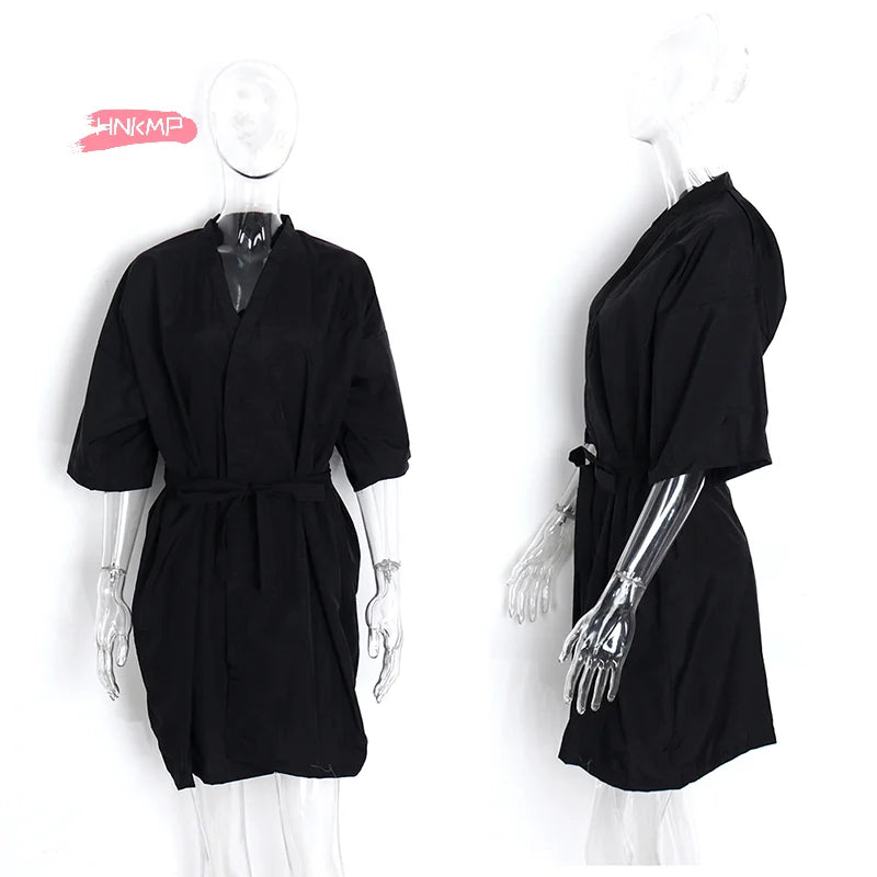 Lightweight Salon Client Gown Hair Cutting Smock Robe Cape for Professional Stylists Hairdressing Salon Smock