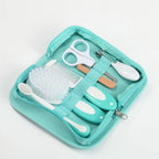 Baby Care Kit six-piece baby nasal inhaler Nail clipper brush file Comb scissors set daily cleaning and care accessories for bab