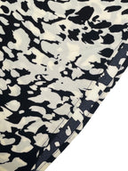Elegant Random Print Button Down Shirt Dress Women's Long Sleeve Belted Waist Midi Dress Spring Fall Office Casual Dress