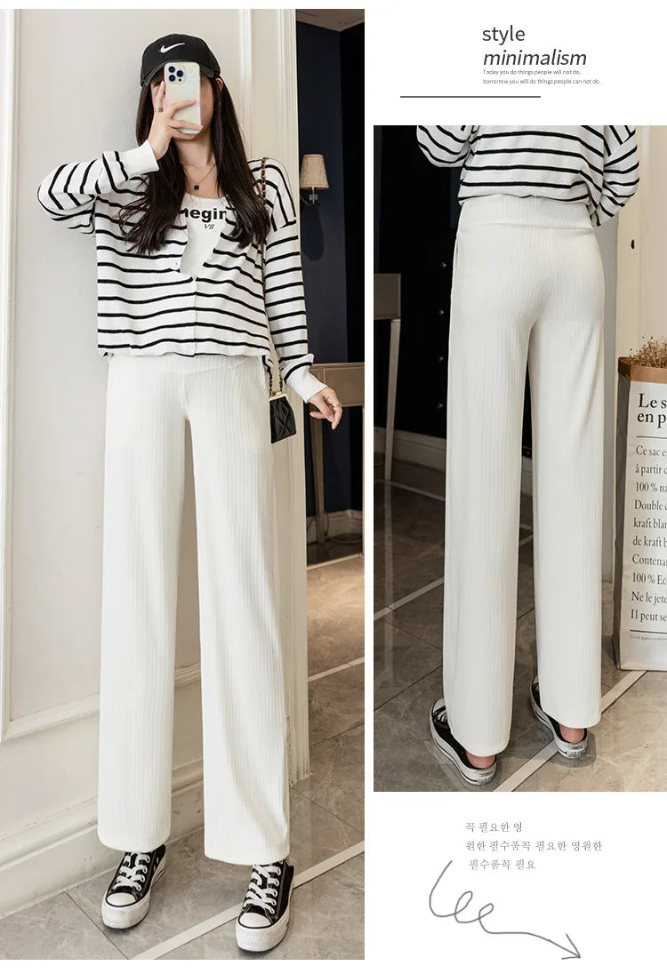 Maternity Clothings Thickened Belly Pants Clothes