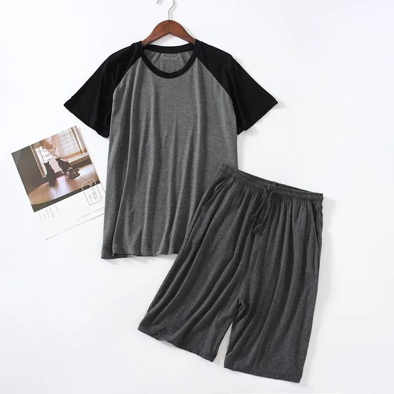 2025 Men's Summer Modal Pajama Sets