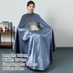 Large Size Hair Salon Hair Cutting Wrap Long Sleeve Hairdresser Robe Anti Hair Gown Barber Hairdressing Cloak Barbershop Apron