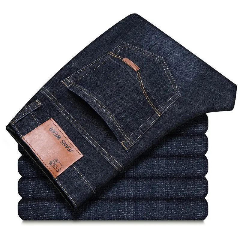 JEAN New Business Men's Jeans Casual Straight Stretch