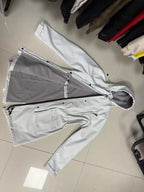 Waterproof Autumn Women's Mountaineering Coat Solid Big Pockets Hooded Loosse Female's Jacket Windproof Thermal outwear For Lady