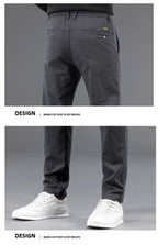Fall High-End Casual Pants Men's Wear-Resistant Versatile Busin West Pants Trendy Loose Straight Long Pants for Men