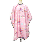 Salon Kids Hairdressing Cape Hairdresser Cartoon Pattern Haircut Styling Gown Barber Shop Household Child Hair Cut Cape Apron
