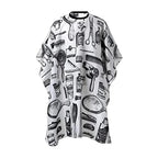 Professional Salon Hair Cutting Cape Barber Cape for Men/Women Adjustable Snap Button with Waterproof Hairdressing Salon Cloak