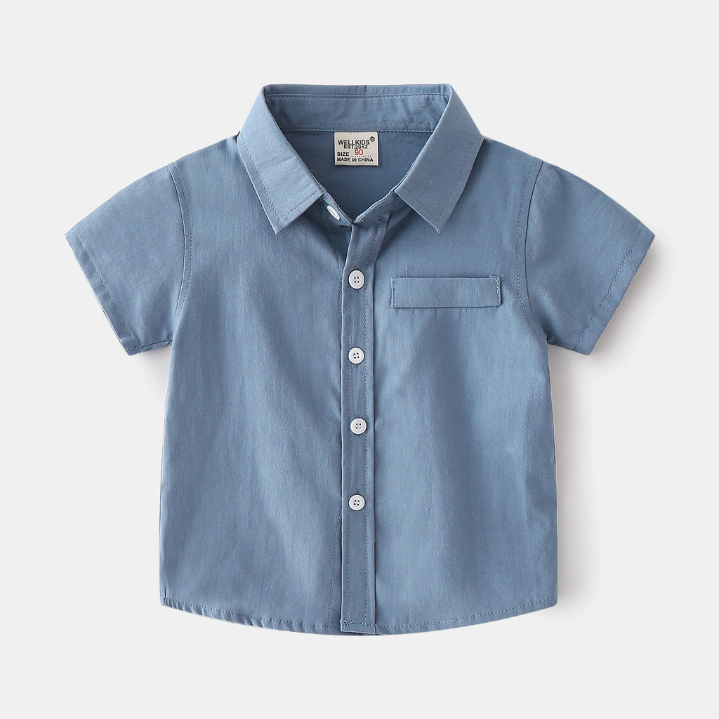 Boy Summer Casual Breathable Multi-color Shirt