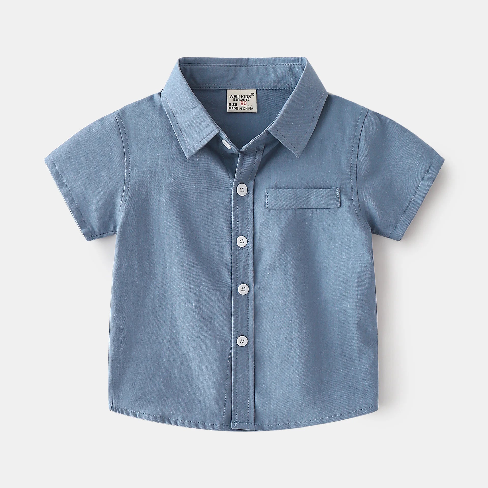 Boy Summer Casual Breathable Multi-color Shirt