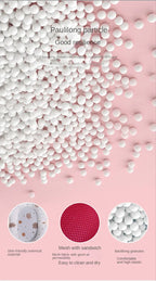 Baby Shower Bath Tub Pad Non-Slip Newborn Bathtub Mat Safety Nursing Foldable Support Comfort Body Cushion Mat Pillow Cartoon