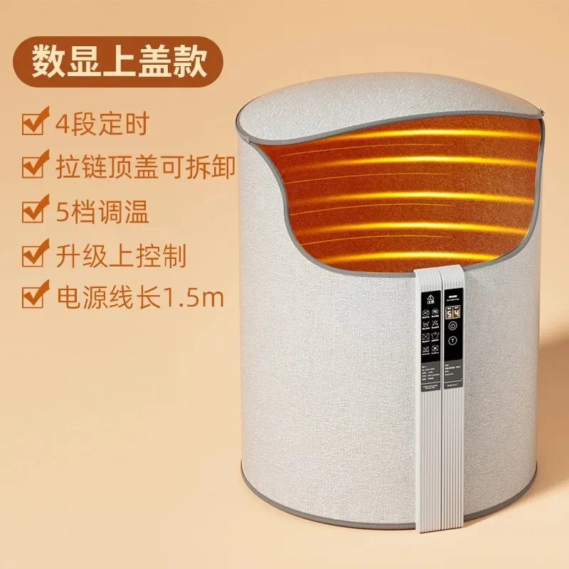 220V Electric Foot Warmer Under Desk Heating Pad for Office Winter Warmth Leg Heating Blanket DAB