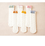 Kids Leg Warmers Baby Stockings Winter Fleece Floor Socks Coral Velvet Socks Leg Warmers Baby Knee Socks Baby Accessories